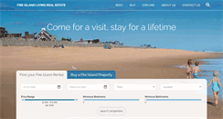 Desktop Screenshot of fireislandliving.com